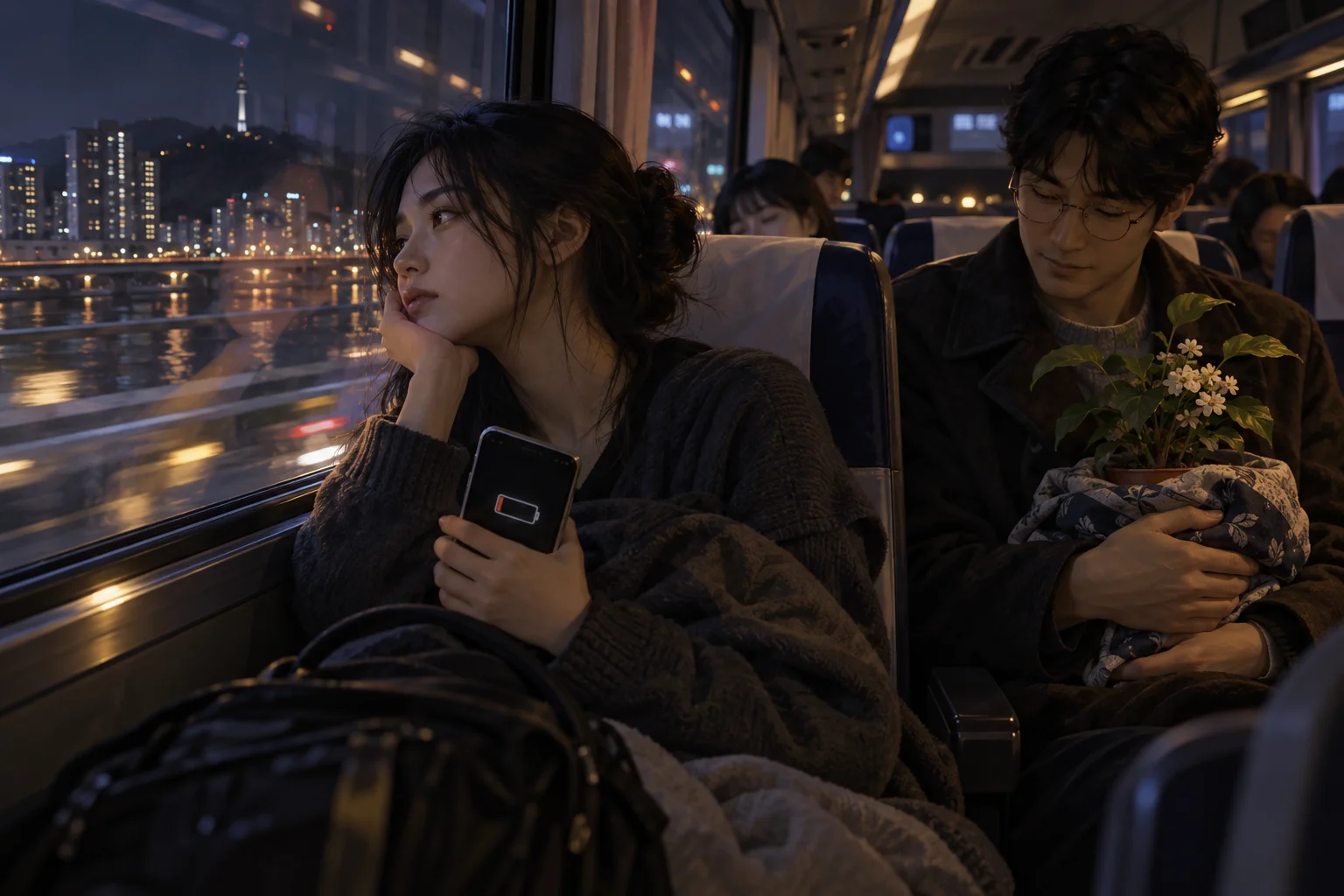 Chuyến xe đêm đưa những người xa lạ rời thành phố