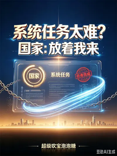 Bìa truyện Nhiệm Vụ Hệ Thống Quá Khó? Quốc Gia: Cứ Để Tôi Lo