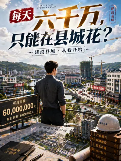 Bìa truyện Mỗi Ngày Sáu Mươi Triệu, Chỉ Được Tiêu Ở Huyện Thành?