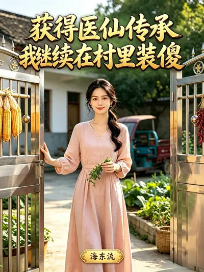 Bìa truyện Nhận Được Truyền Thừa Y Tiên, Tôi Tiếp Tục Giả Ngốc Trong Thôn